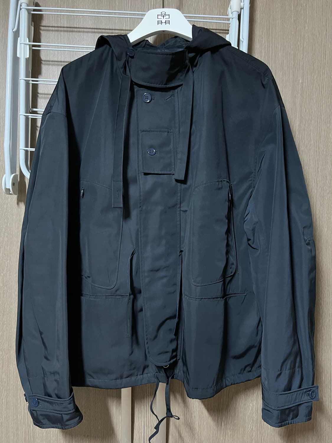 폴리테루 후디드파카 다크네이비 상품이미지1