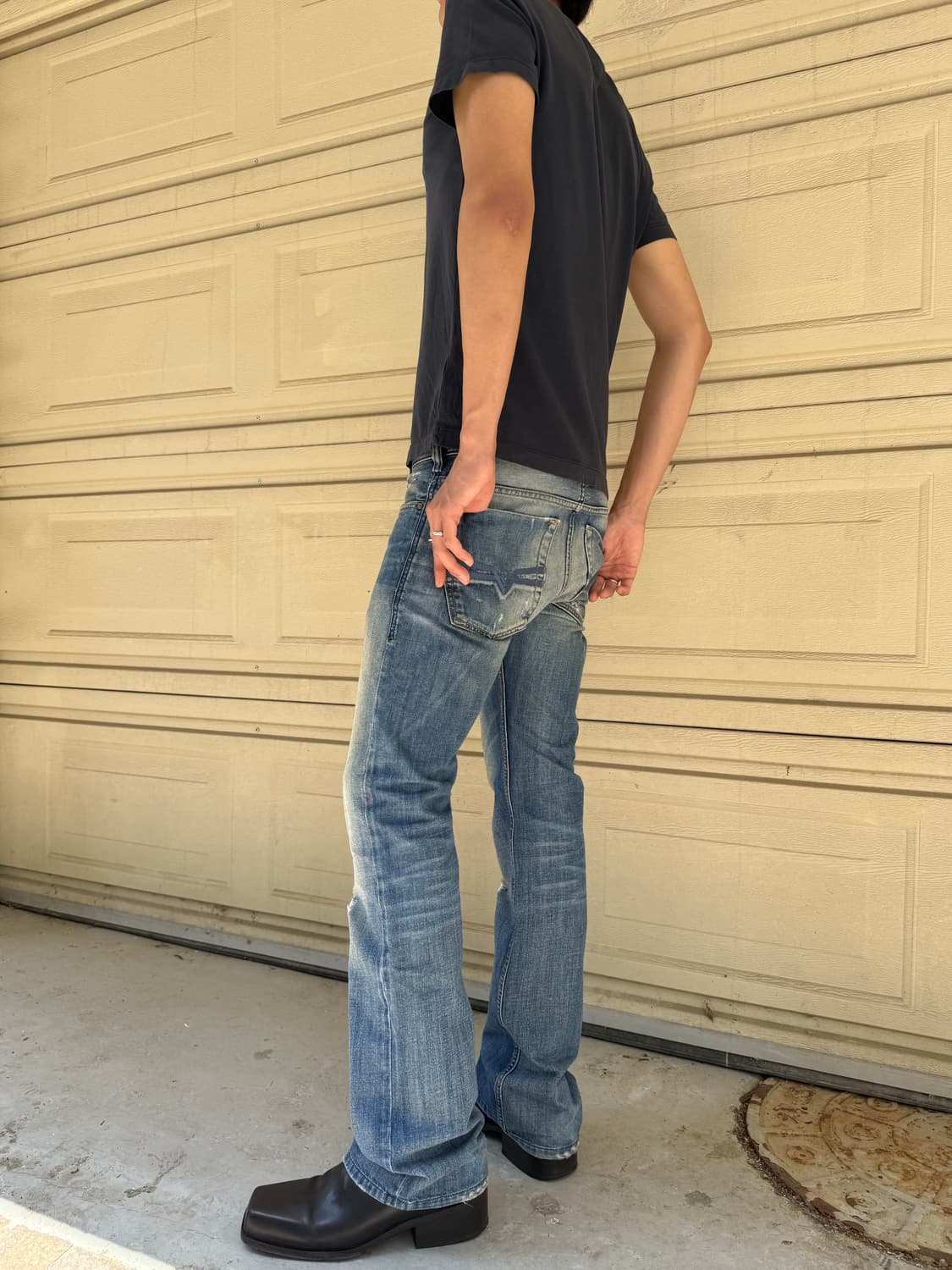 00s Diesel semi boots cut jeans(30) 상품이미지5