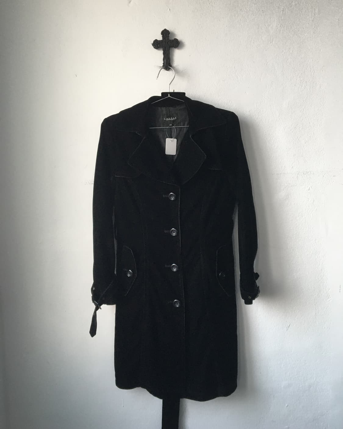 Belted velour jacket 상품이미지2
