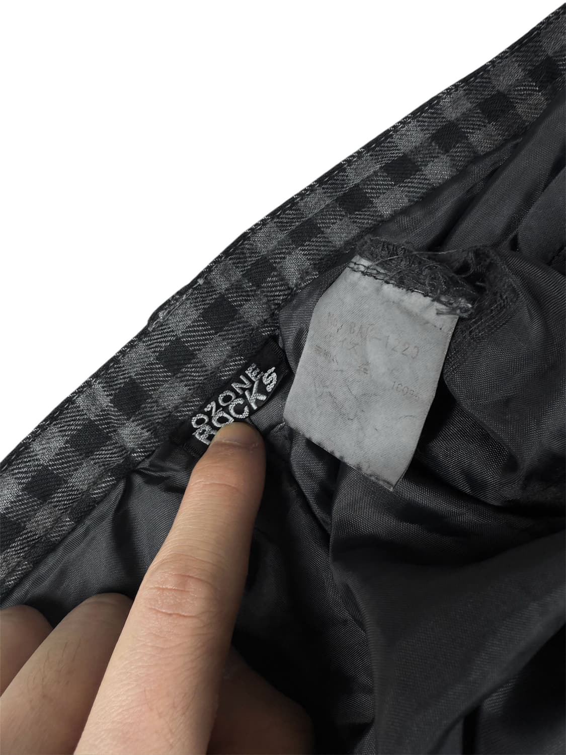 ozone rocks 컷오프 체크 플레어 스커트 상품이미지9