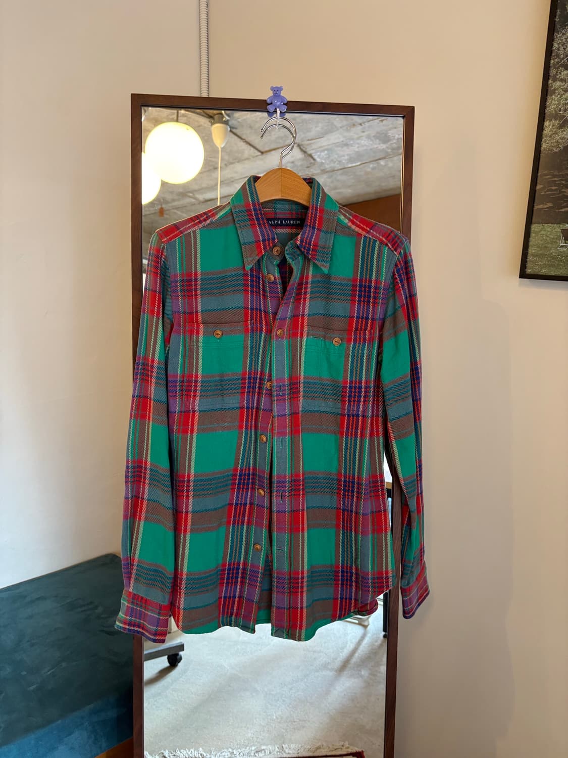 랄프로렌 플란넬셔츠 상품이미지2