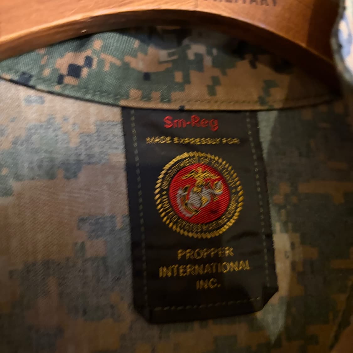미해병대 오리지널 USMC MARPAT 전투복 상의 S-R 상품이미지5