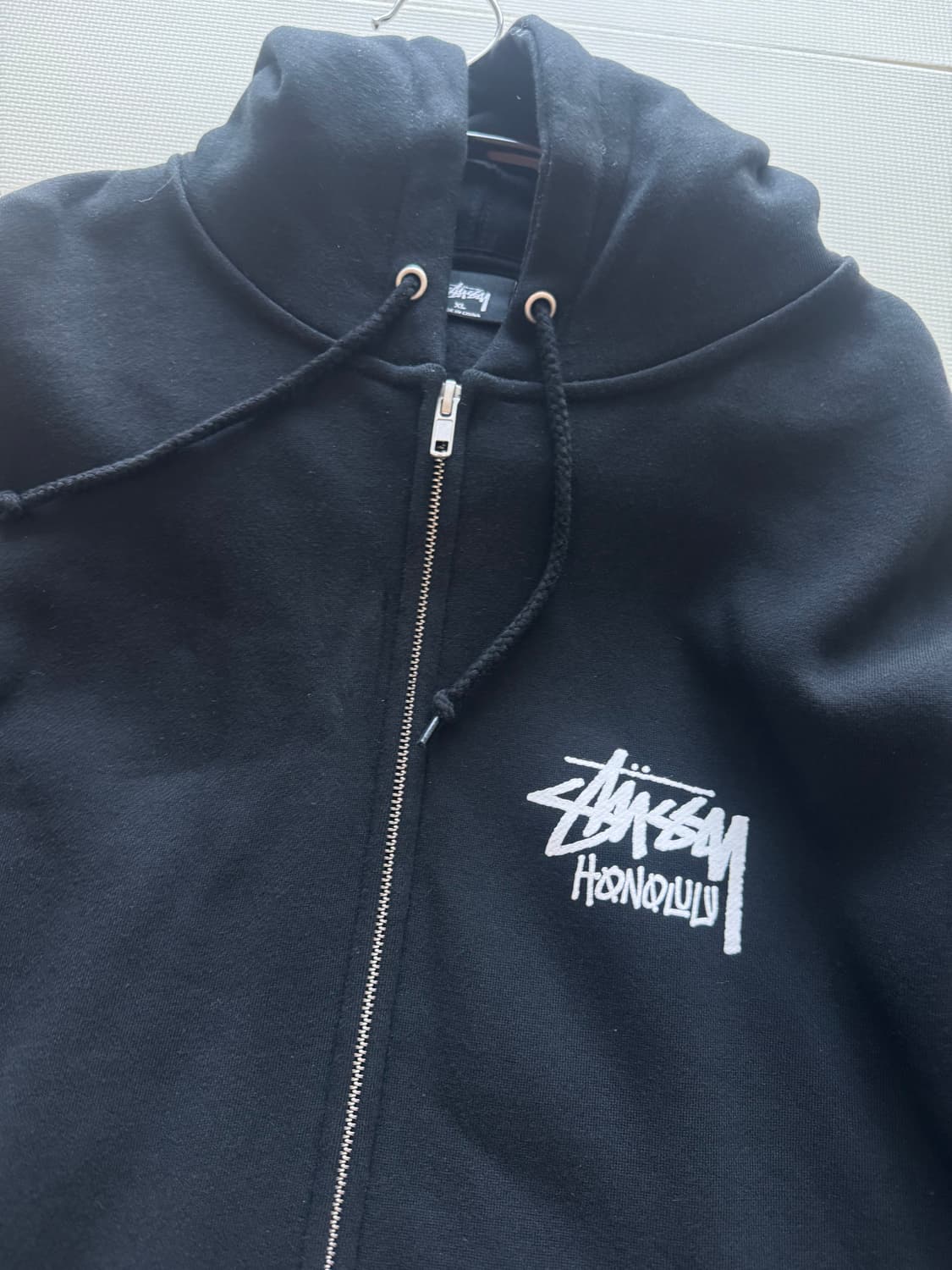 스투시 호놀룰루 짚업 후드 상품이미지3