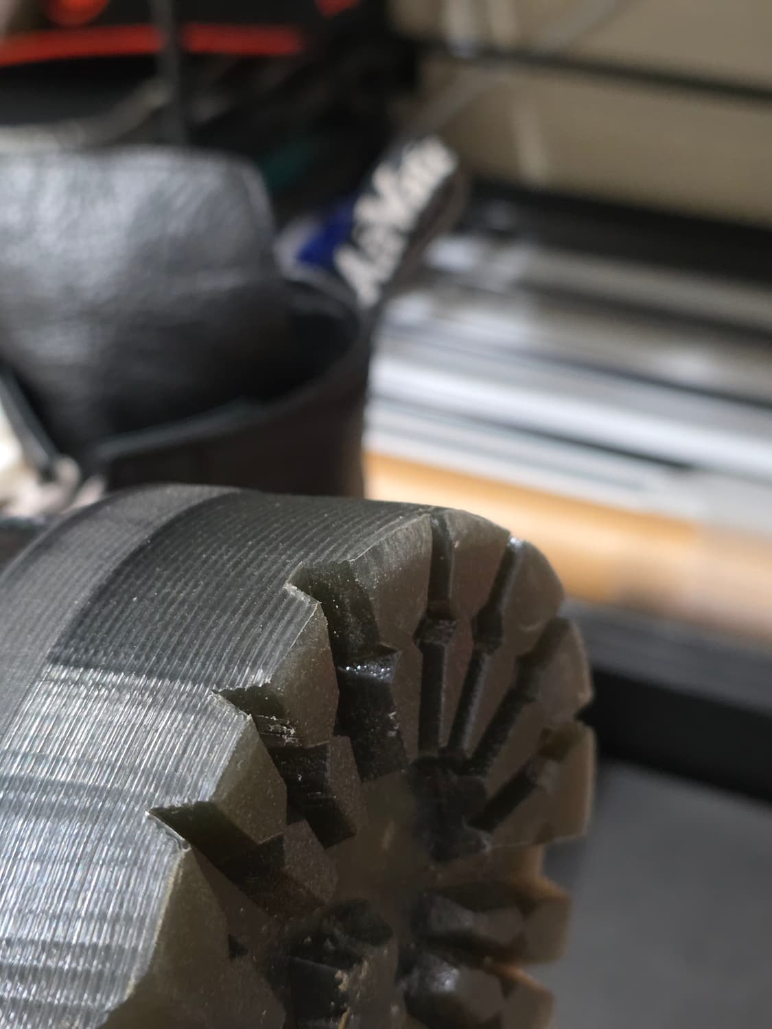 (290) 닥터마틴 x 릭오웬스 1460 RO 쿼드 블랙 부츠 상품이미지6