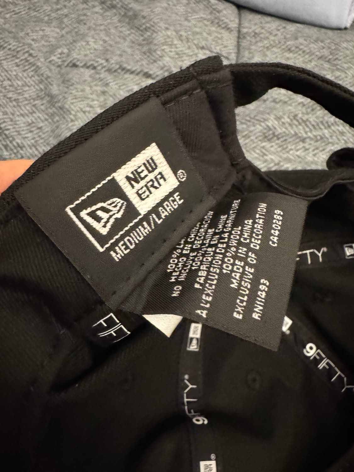 뉴에라 뉴욕 메츠 9fifty 쿠퍼스타운 블랙 상품이미지3