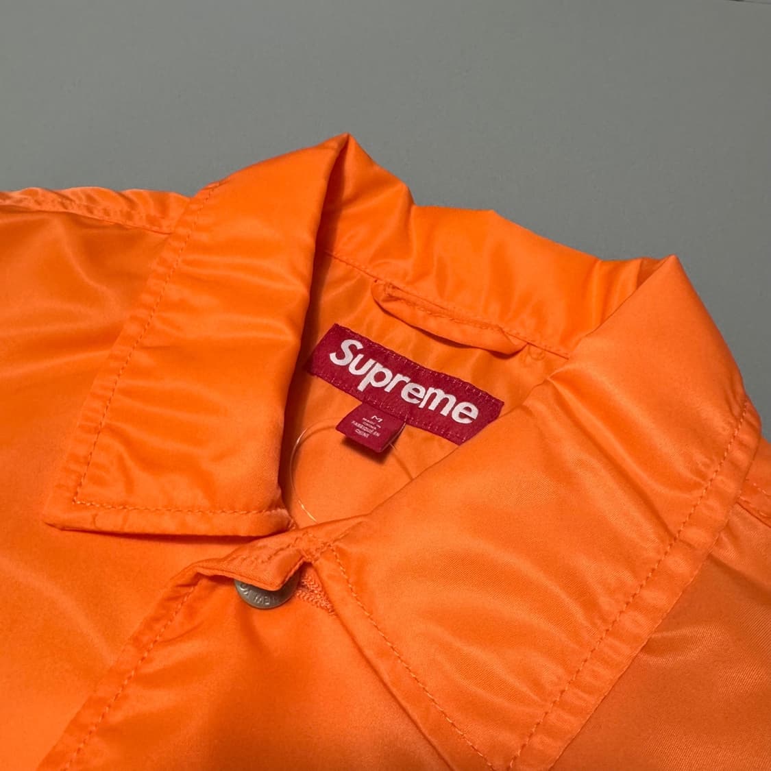슈프림(SUPREME) 24ss 클래식 로고 나일론 초어 코트 자켓 상품이미지3