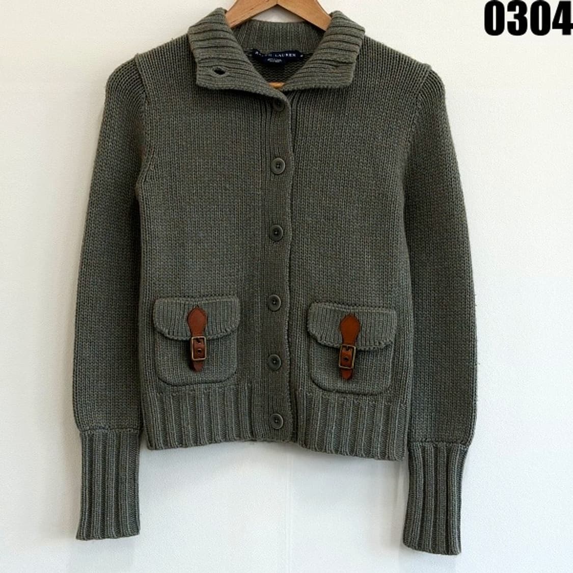 랄프 로렌 캐시미어 울 니트 가디건 M 0304 상품이미지1