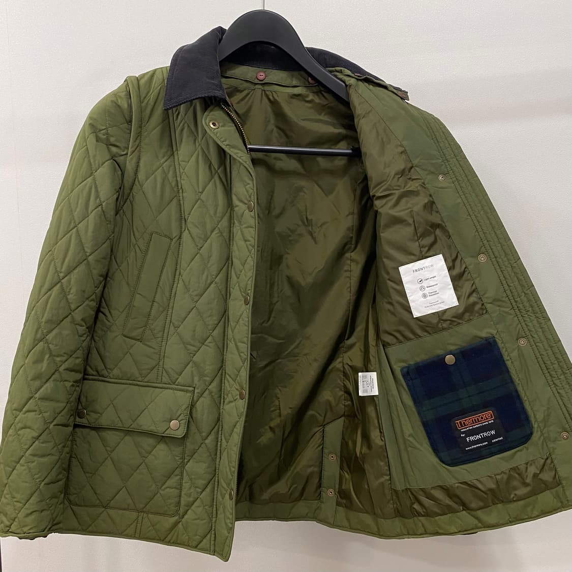 프론트로우 퀼팅 자켓 상품이미지9