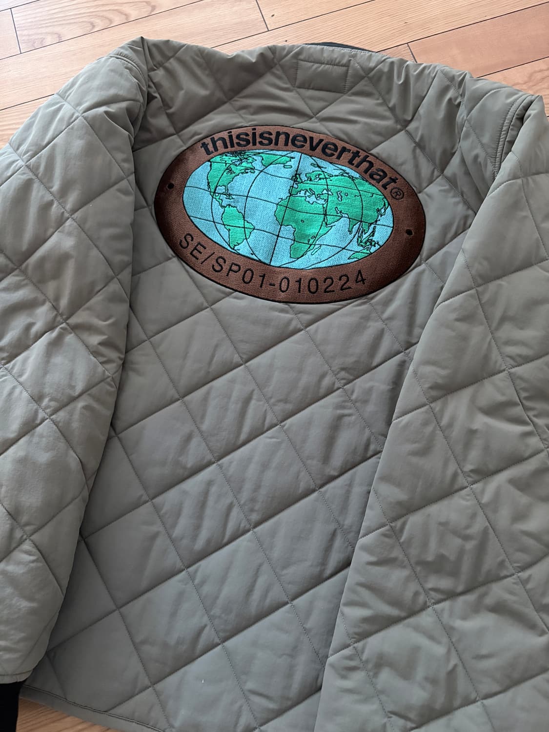 디스이즈네버댓 퀼팅 자켓 상품이미지4