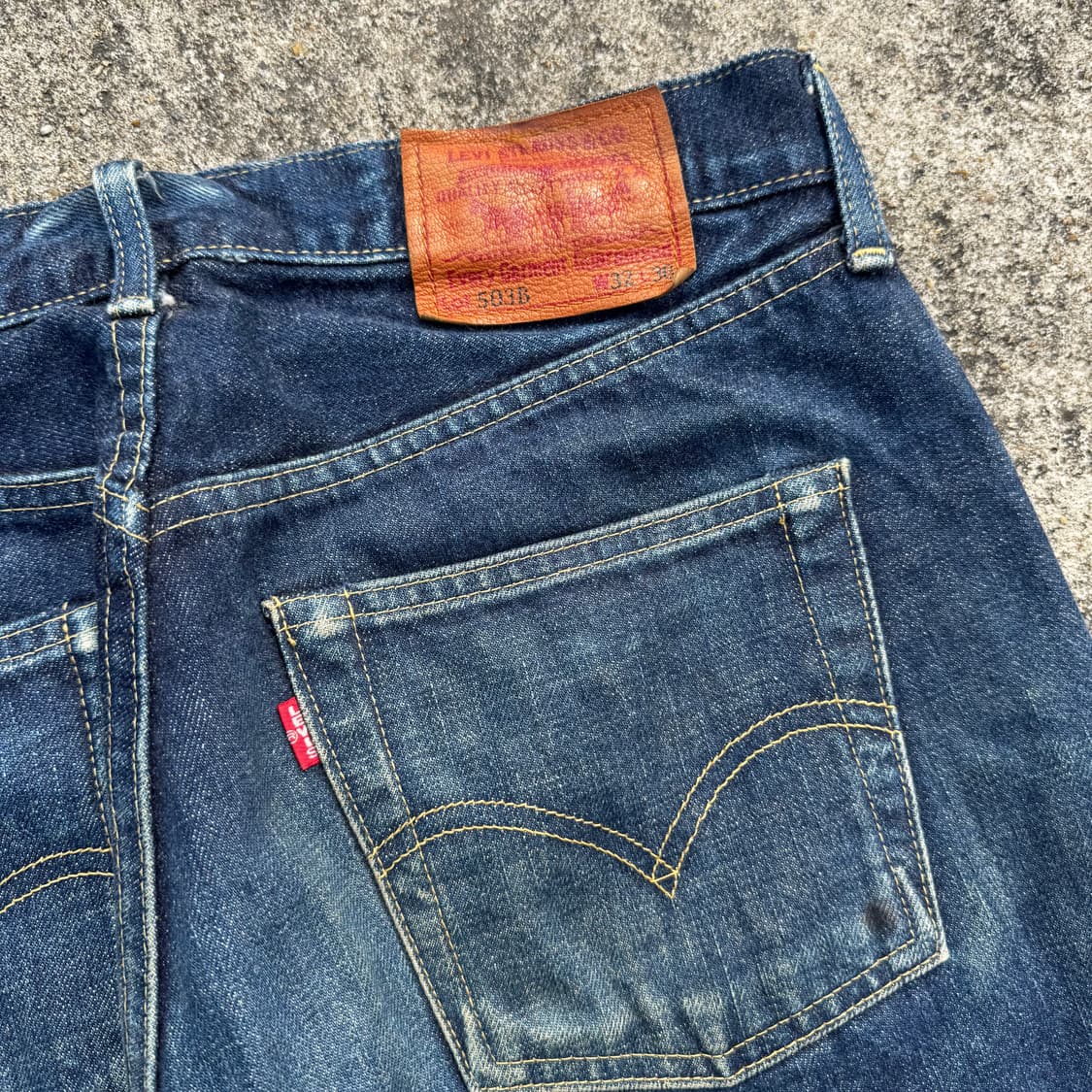 [32] 00s 리바이스 503B 셀비지 데님 팬츠 상품이미지8