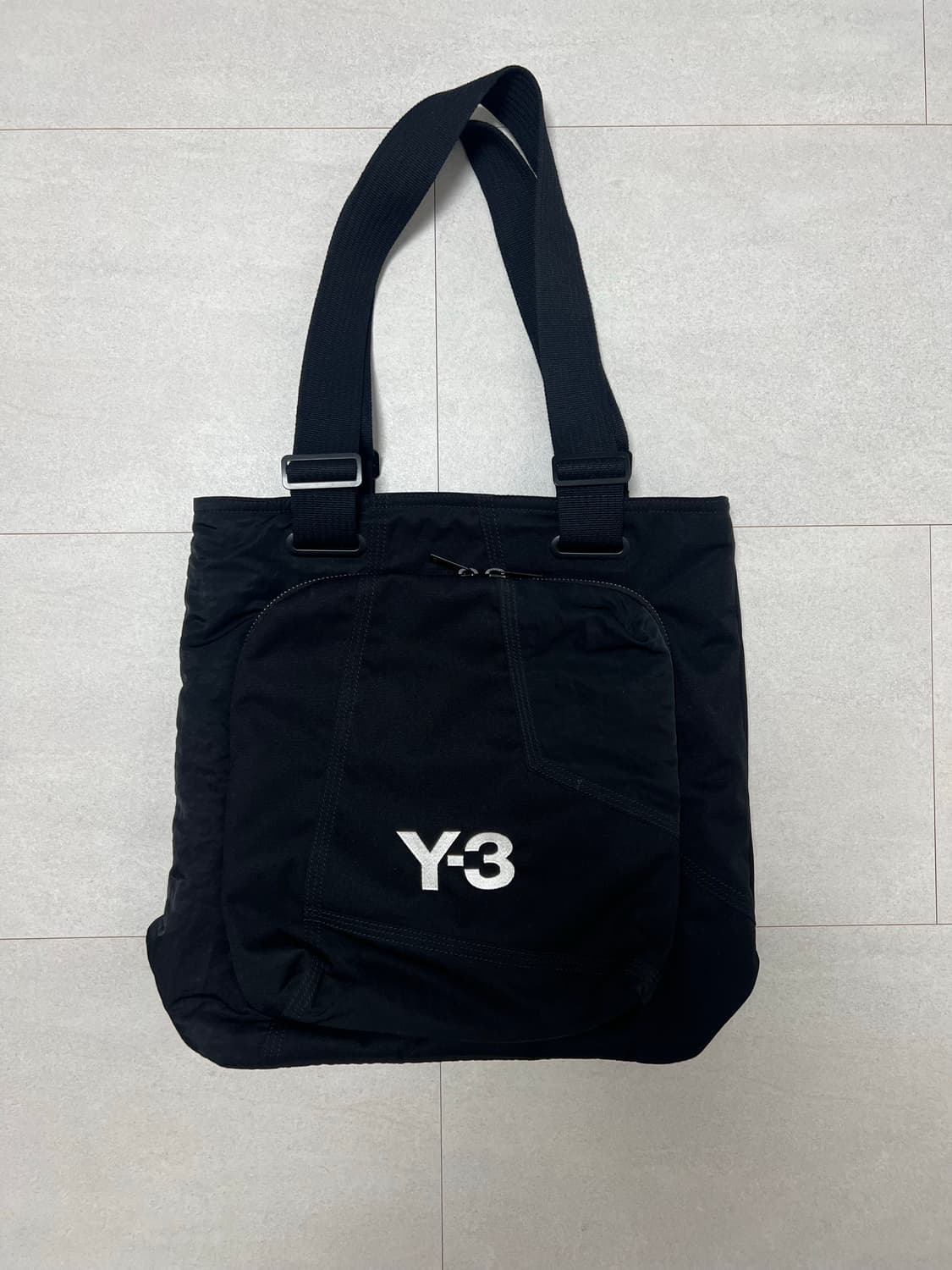 Y-3 블랙 토트백 상품이미지1