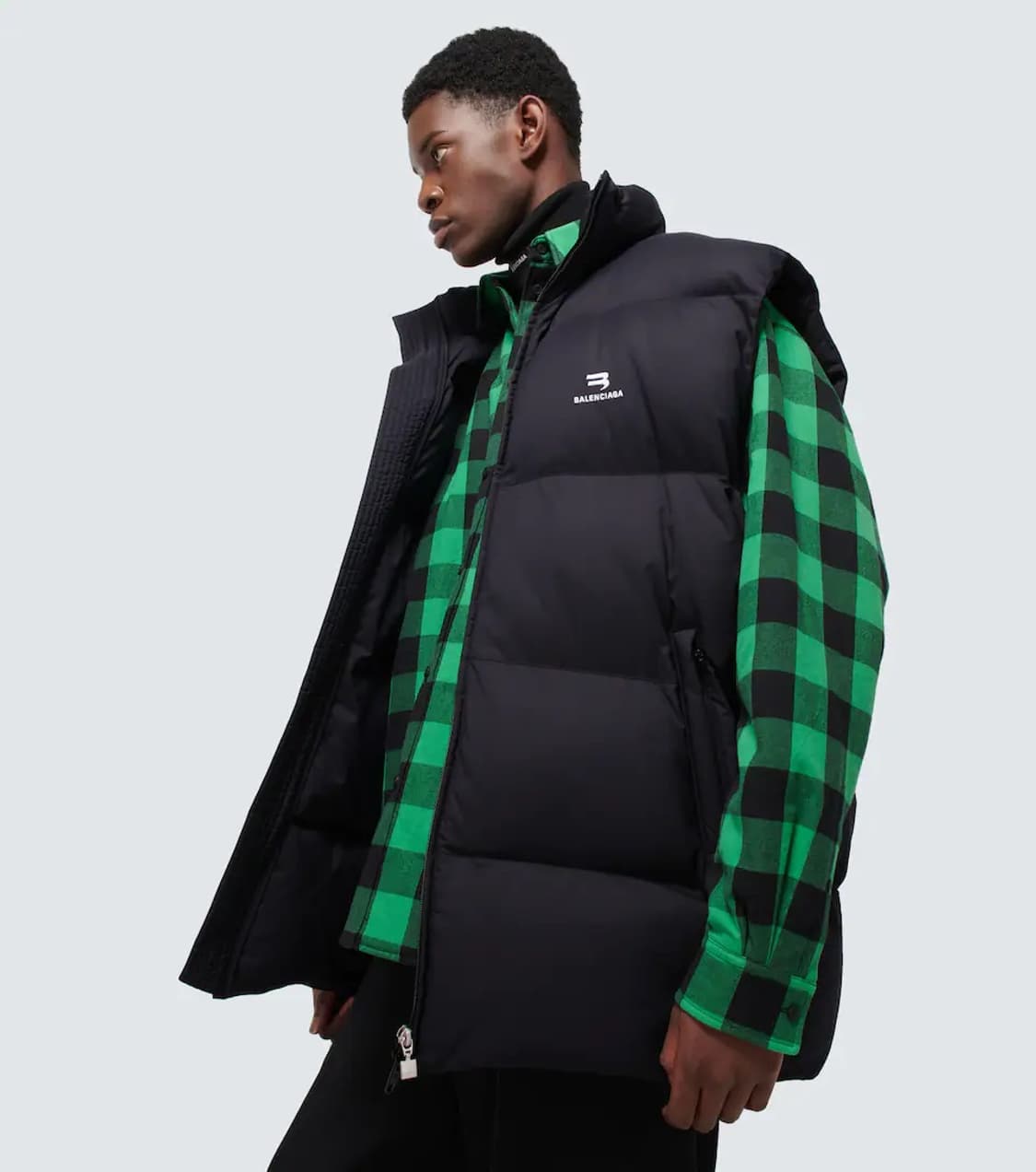발렌시아가 오버사이즈 패딩 베스트 S 상품이미지7
