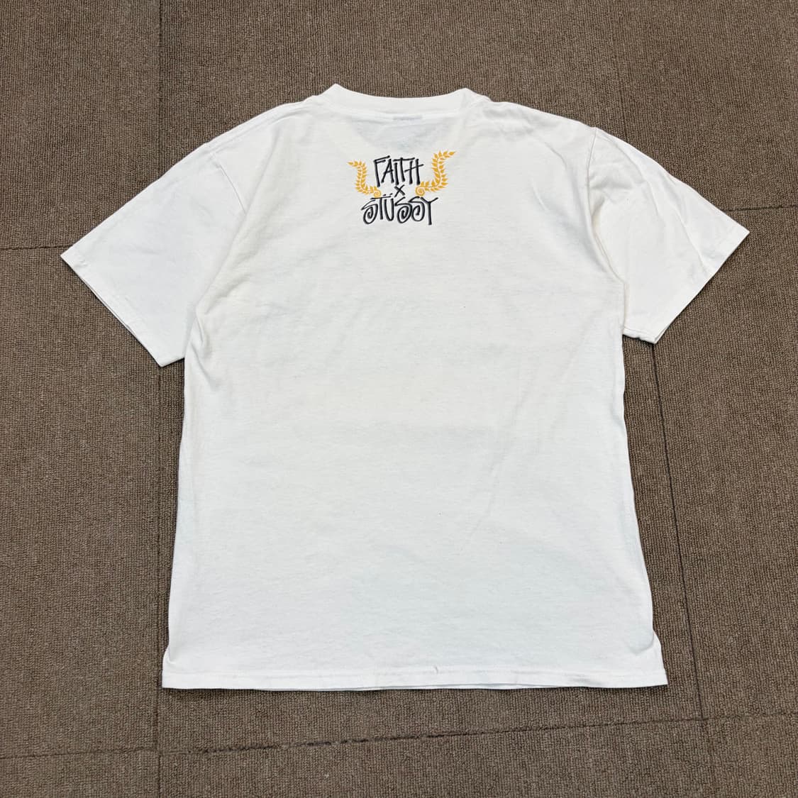00s stussy x FAITH 올드 스투시 우먼스 반팔 티셔츠  상품이미지7