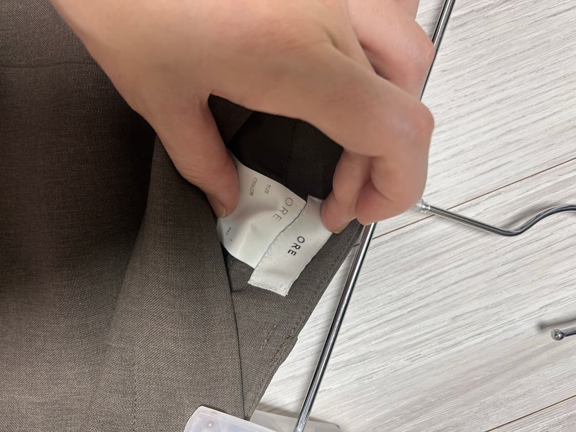 ore 오어 델라 스커트 카키 상품이미지4