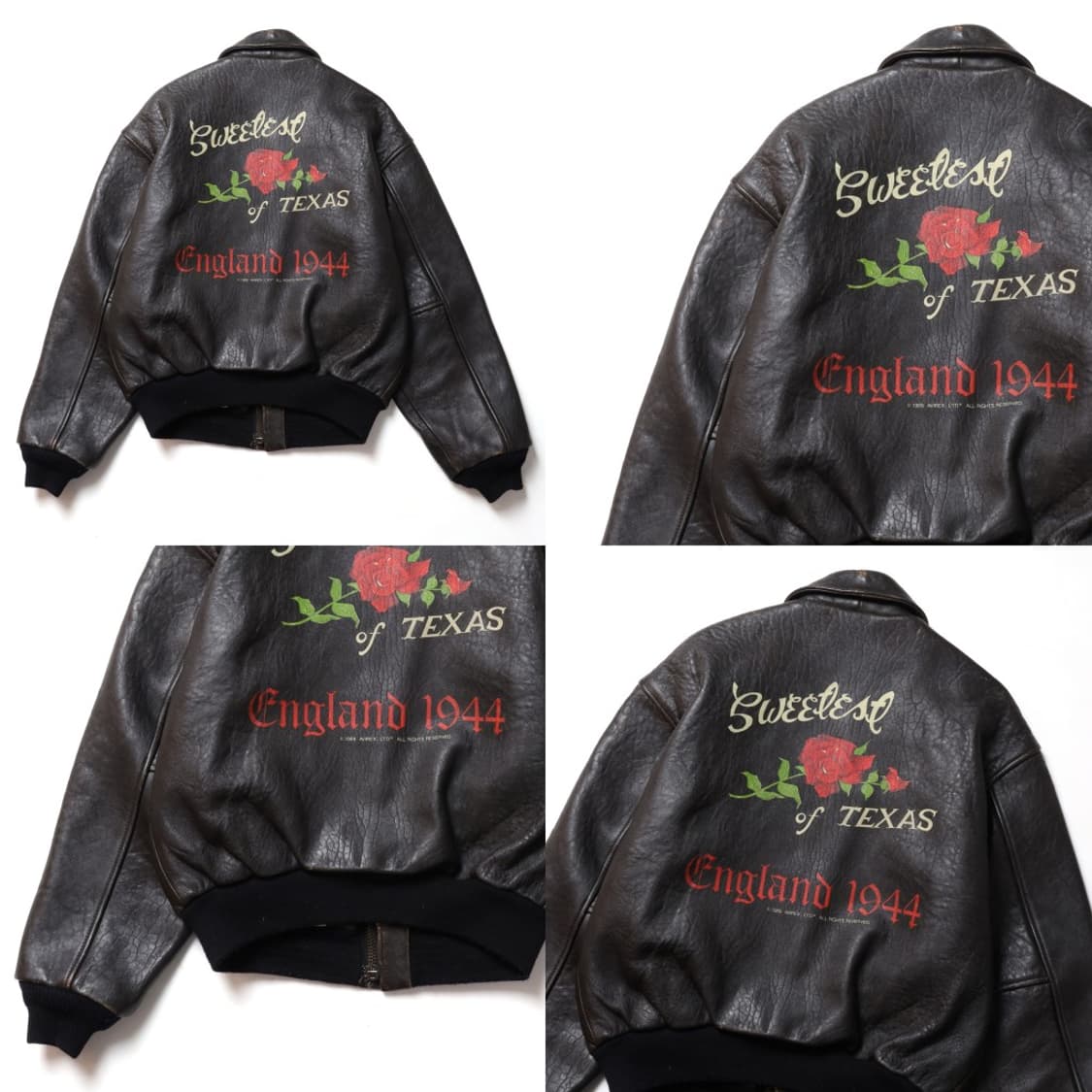 아비렉스 Avirex A-2 Airforce Leather Jacket
 상품이미지7