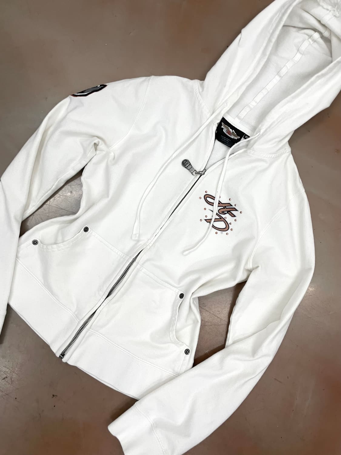 harley davidson hooded zip-up 상품이미지4