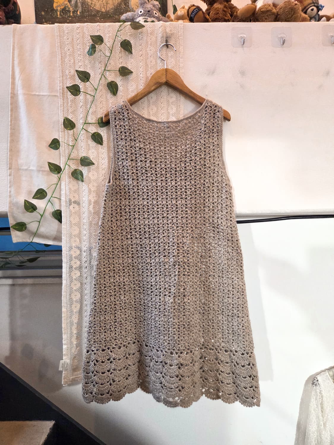 핸드메이드 뜨개 민소매 원피스 상품이미지4