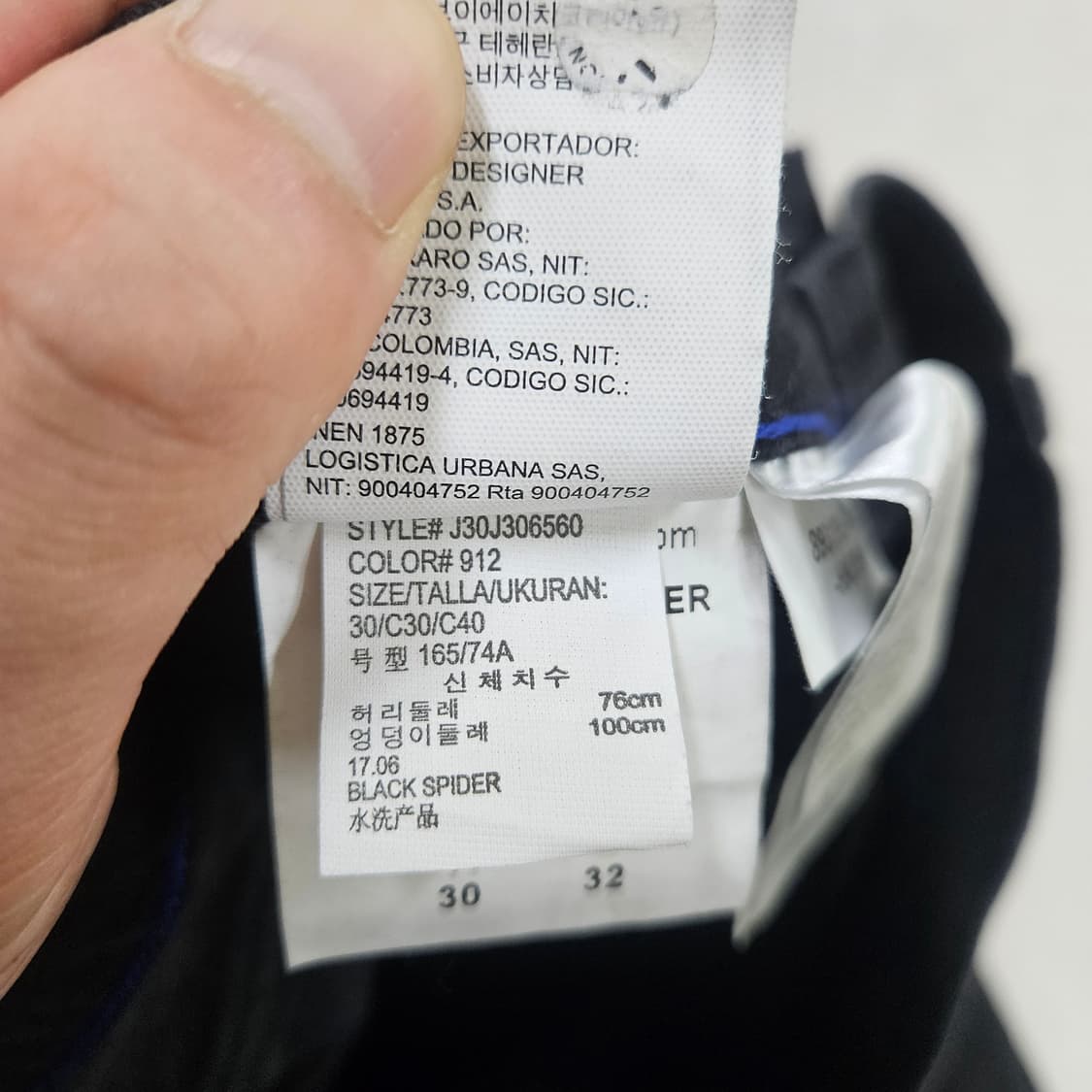 W30 L32 캘빈클라인 슬림핏 데님 팬츠 0609Y 상품이미지5