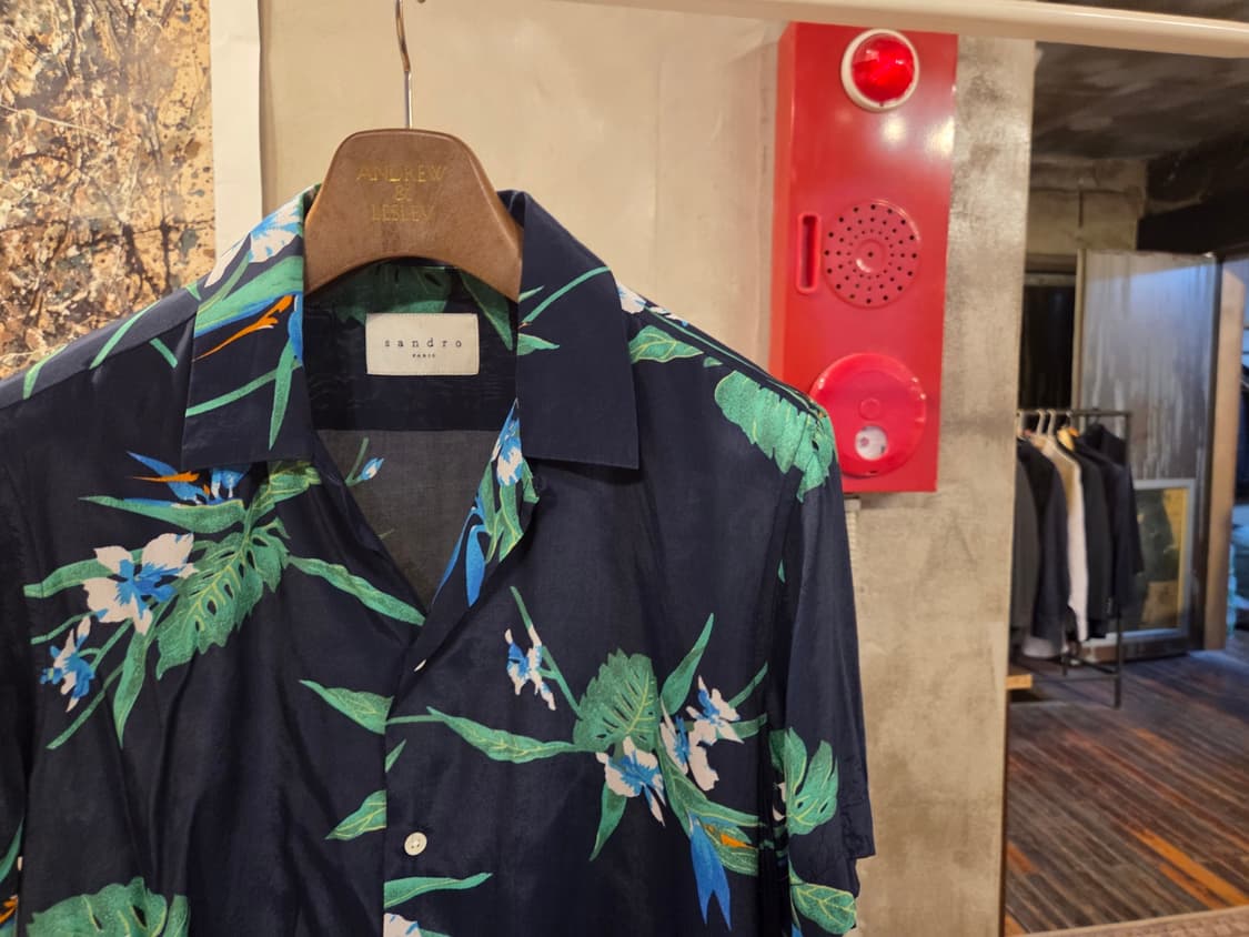 산드로 하와이안셔츠  상품이미지4