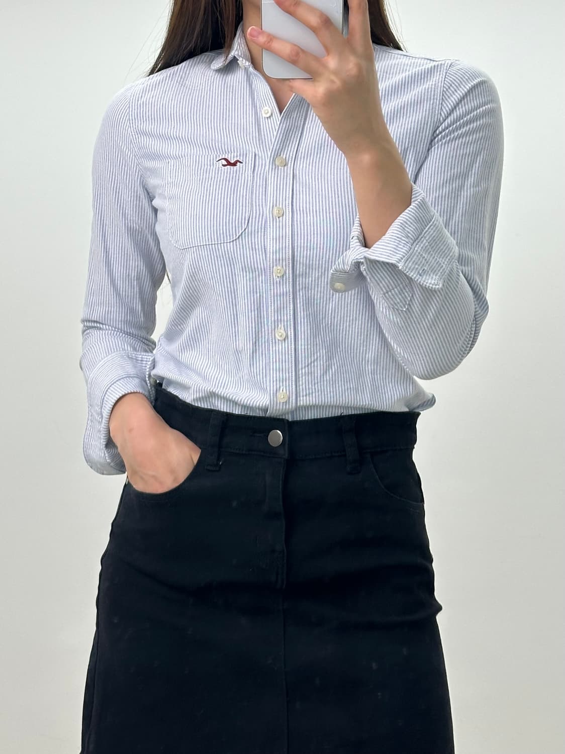 홀리스터 스트라이프 셔츠 상품이미지2