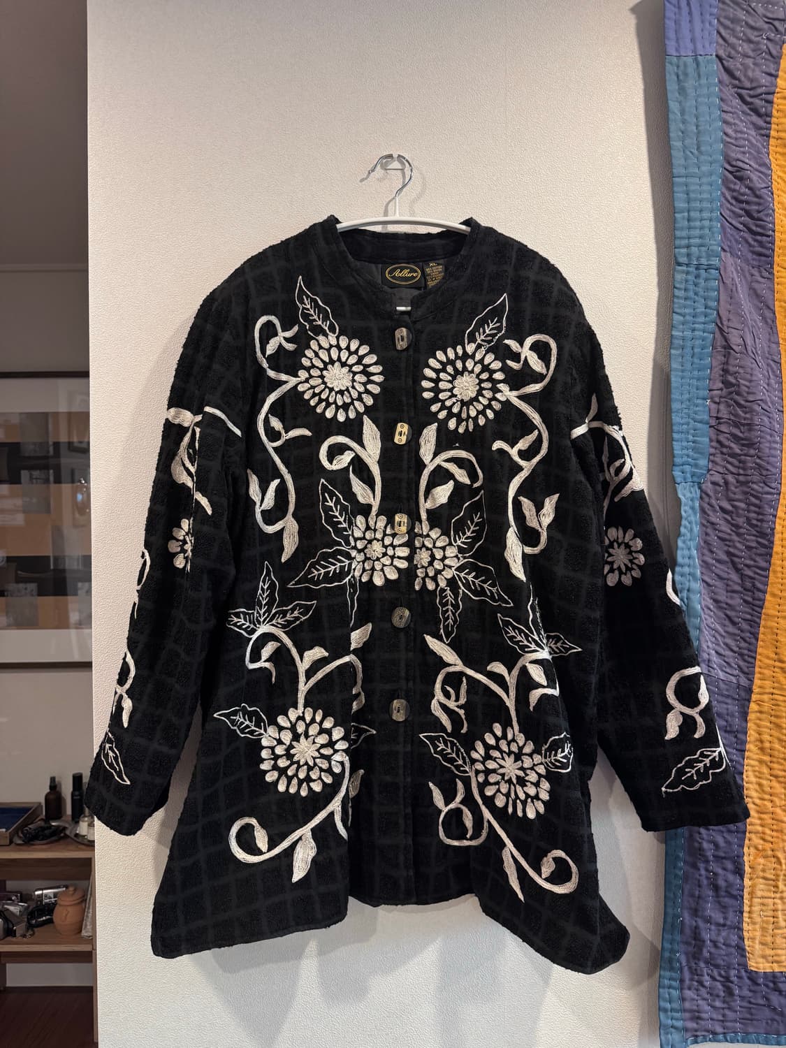 빈티지 자수 버튼 자켓 상품이미지1