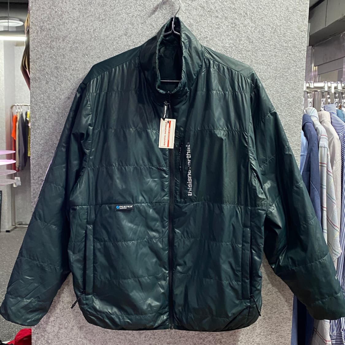 디스이즈네버댓 퍼텍스 리버시블 경량패딩 B4132 상품이미지2