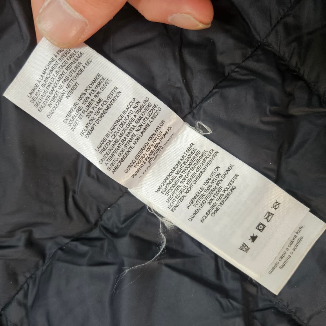 마운틴하드웨어 시그니쳐 구스다운 패딩 M size 상품이미지10