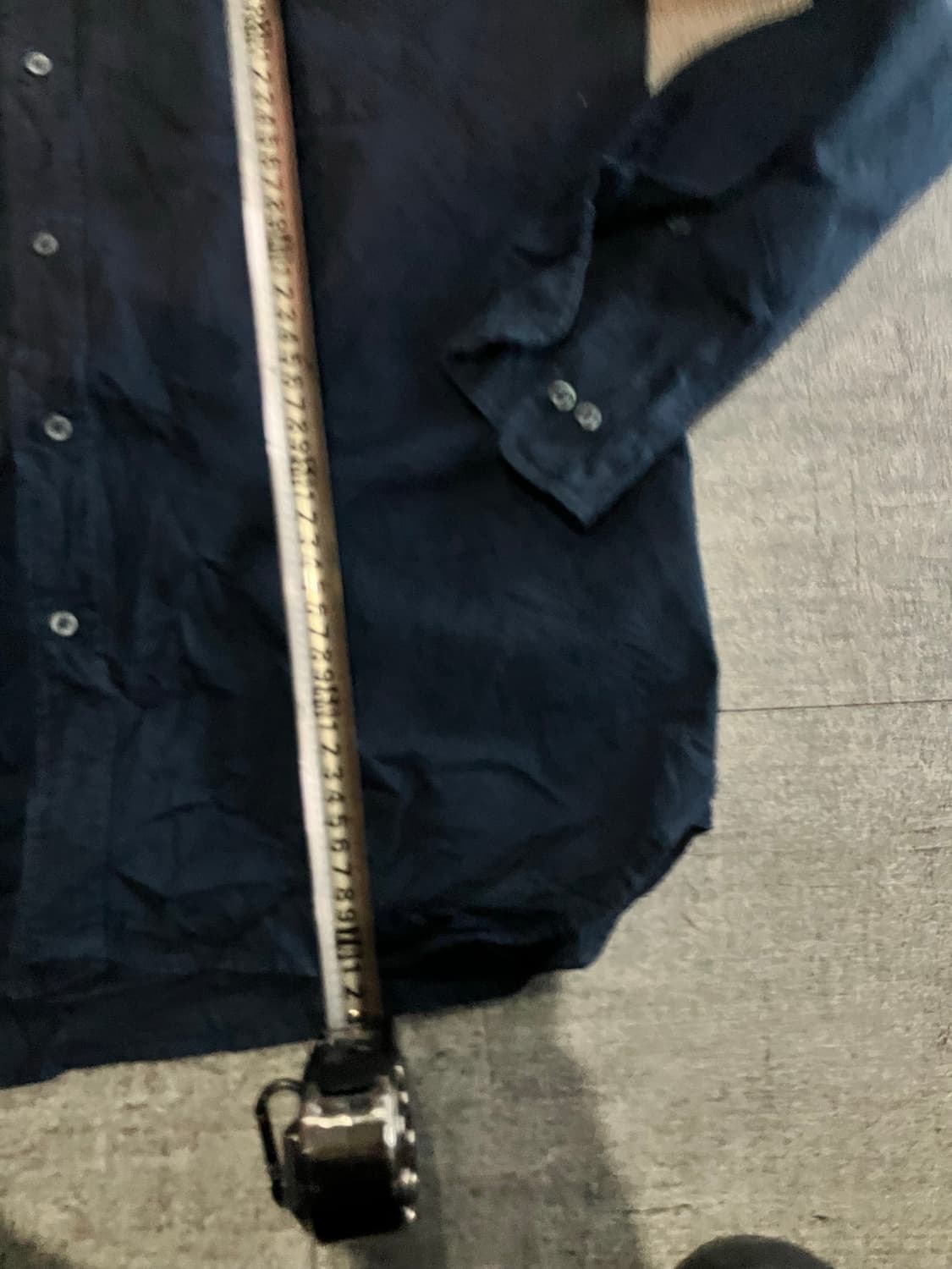 Uniqlo 유니클로 올드스쿨아메카지 혁오풍 셔츠 네이비 상품이미지3