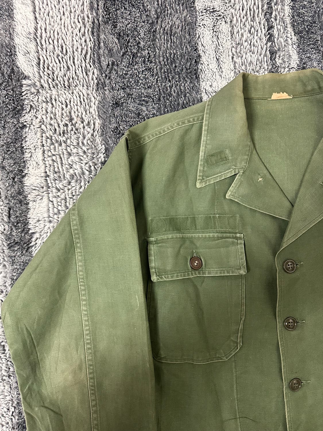 60s U.S. Army OG-107 Utility Shirt 상품이미지3