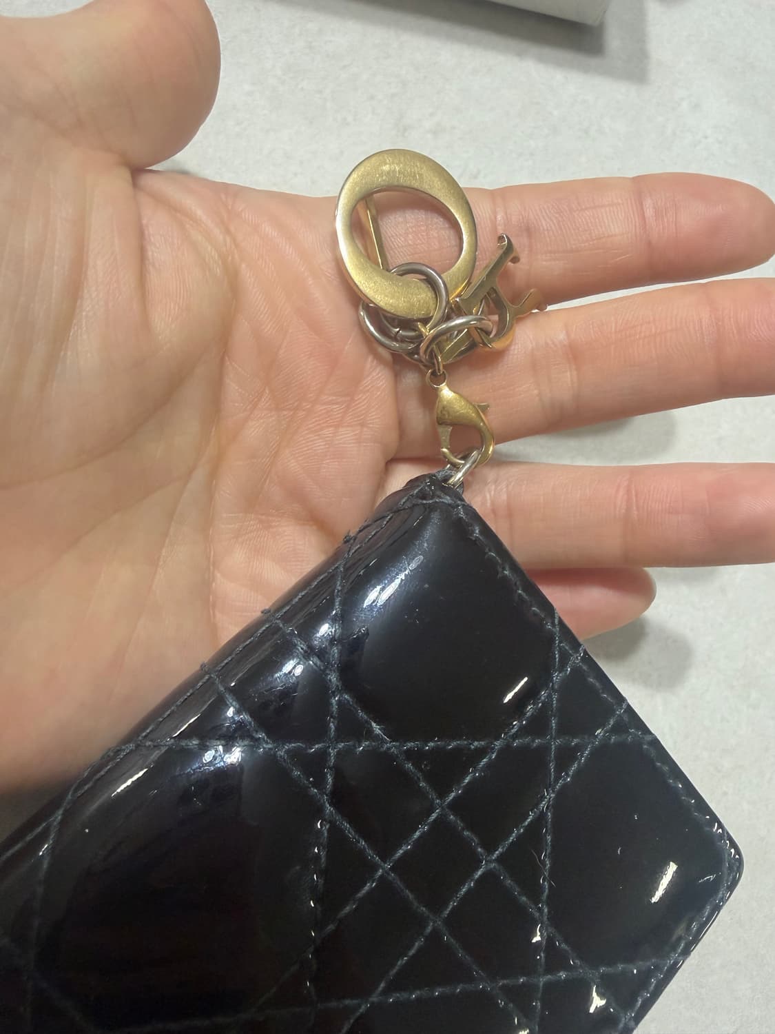 디올 까나쥬 볼륨 카드지갑 상품이미지7