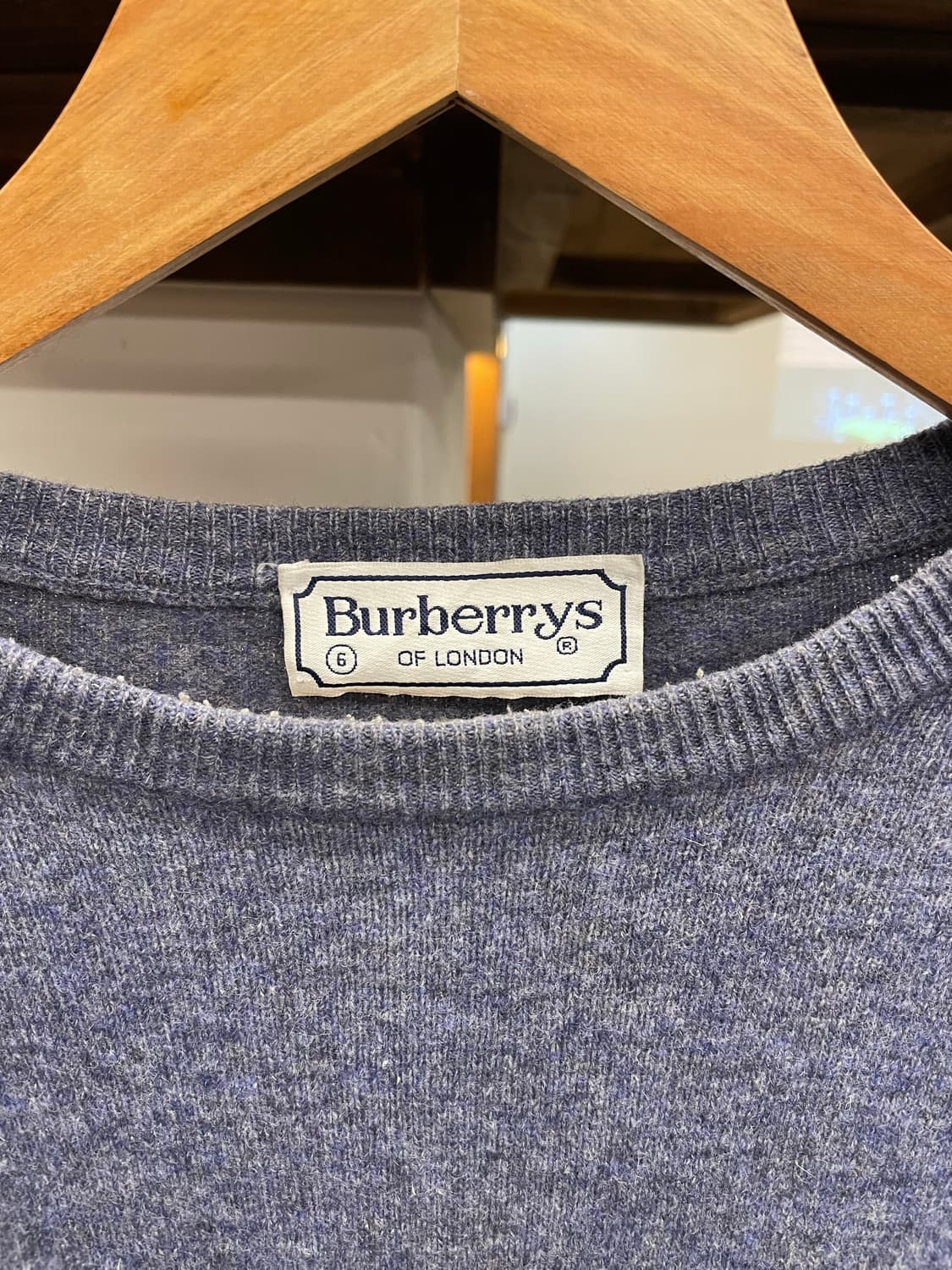 Burberrys 버버리 기마로고 램스울 니트 상품이미지6