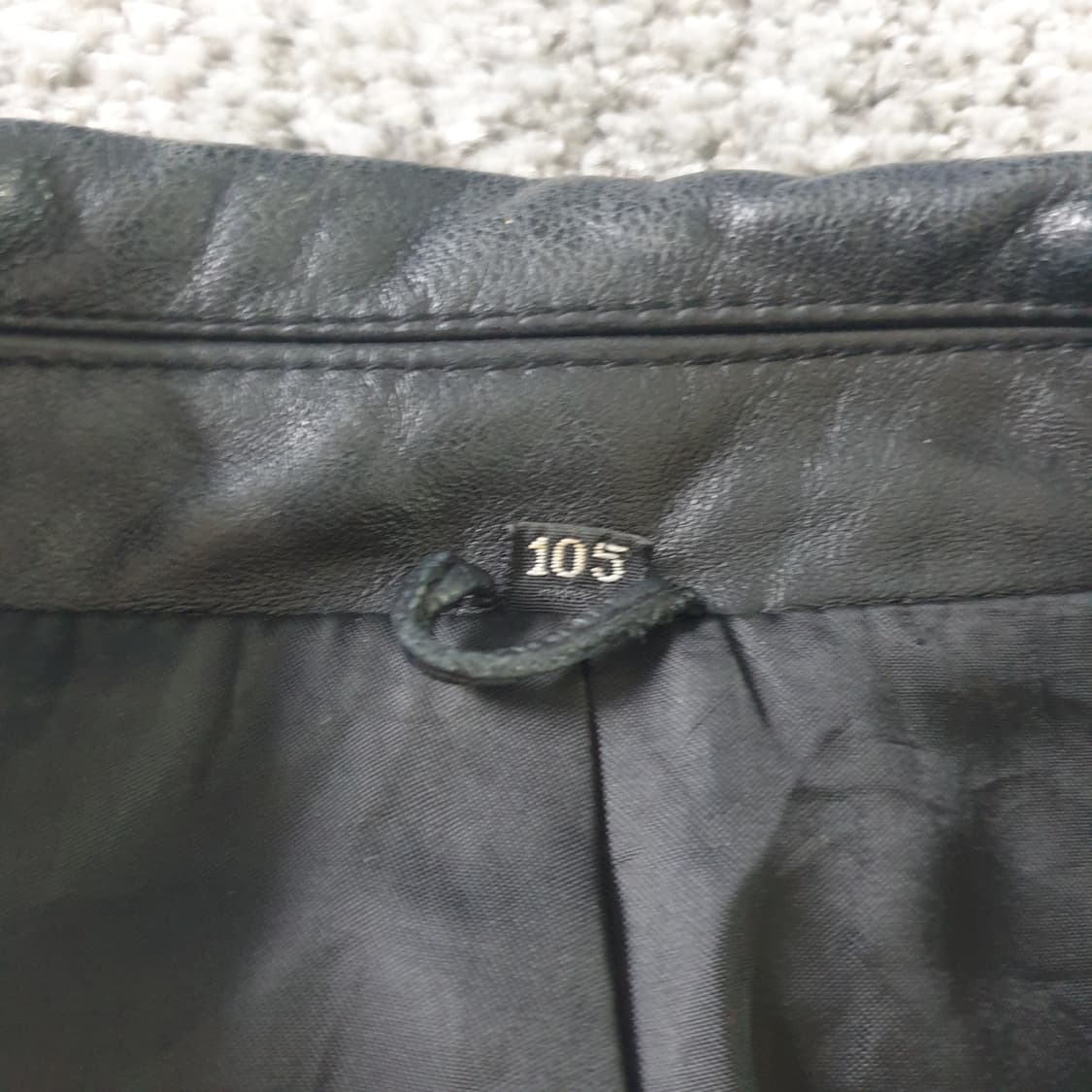 [무료배송] SKIN FACTORY 긴팔 가죽 자켓 상품이미지2