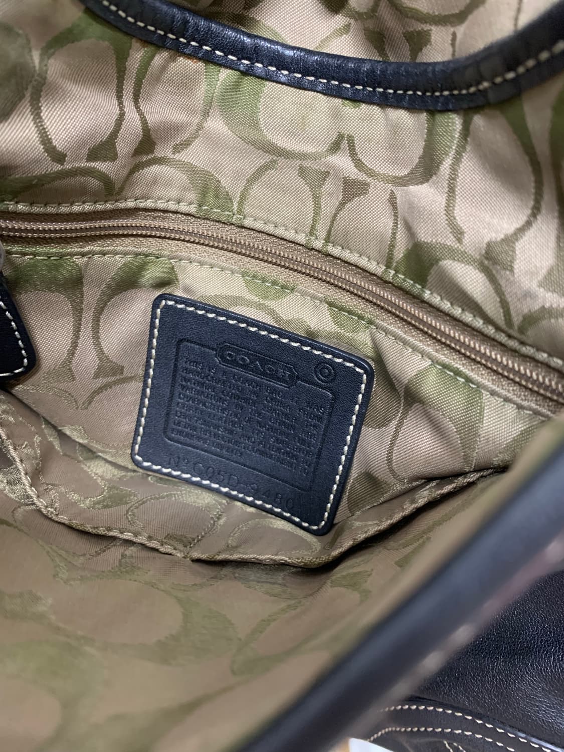 빈티지 코치 버클백 상품이미지5