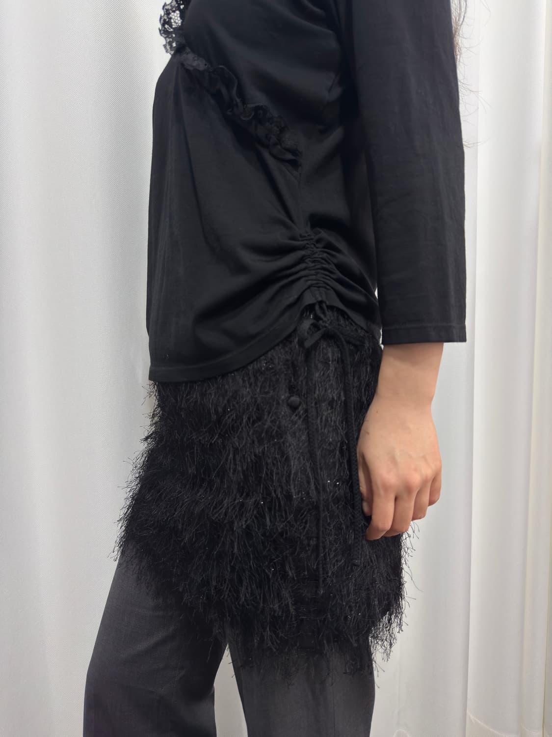 comme ca du mode oriental shirring top 상품이미지3