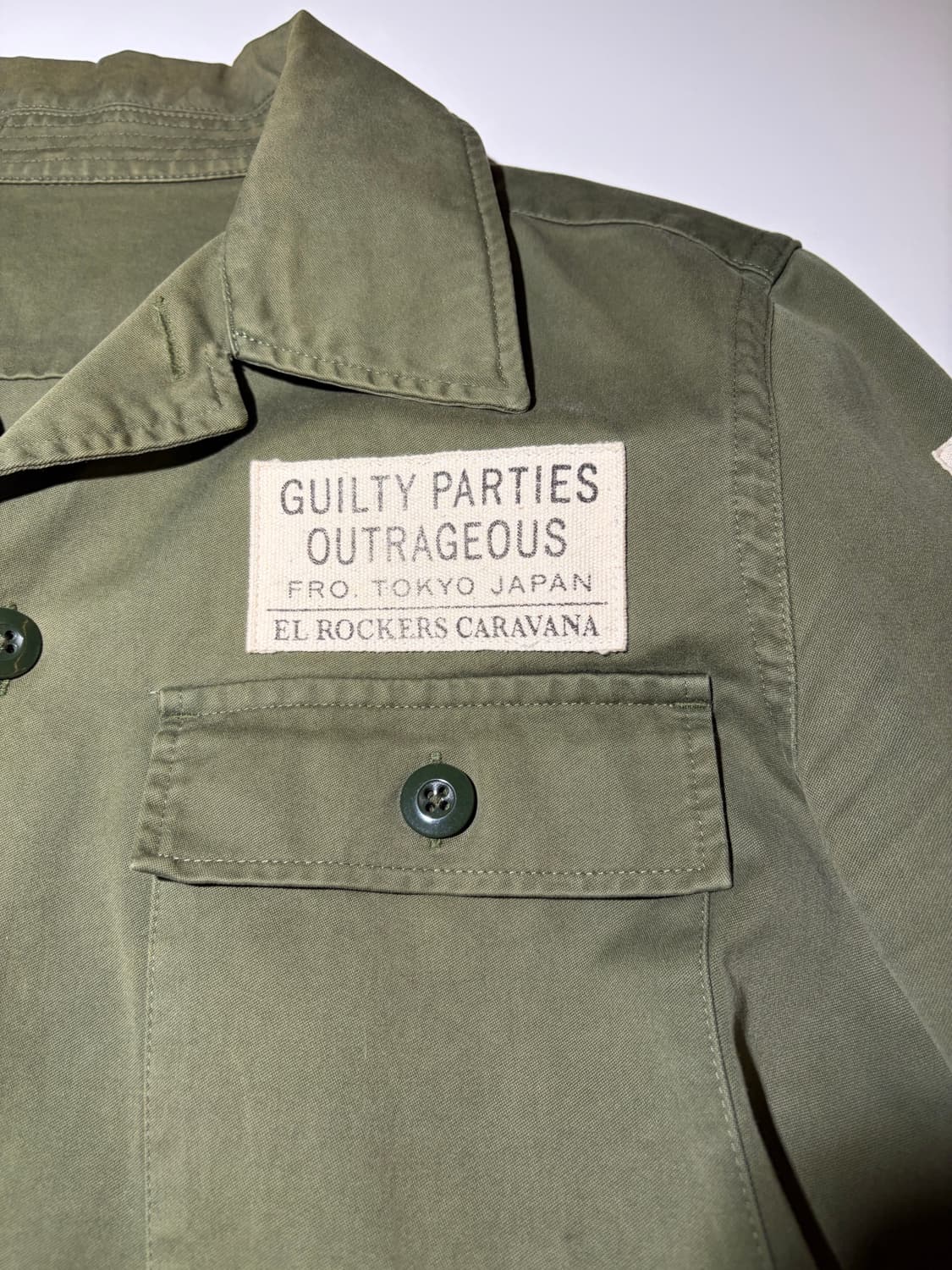 와코마리아 야상셔츠 사이즈 95 상품이미지2