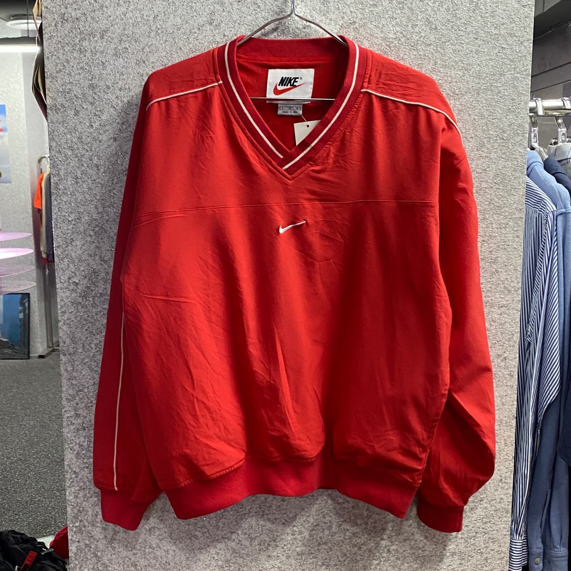 나이키 미들스우시 레드 웜업 B4046 상품이미지2