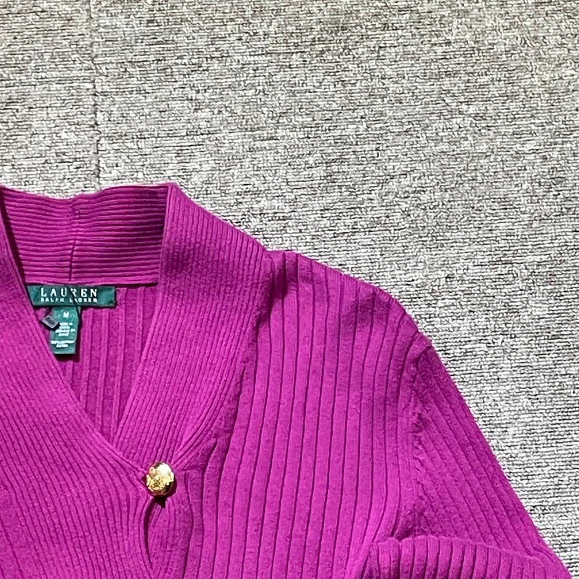 (M) LAUREN 로렌 랄프 로렌 숄카라 니트 상품이미지4