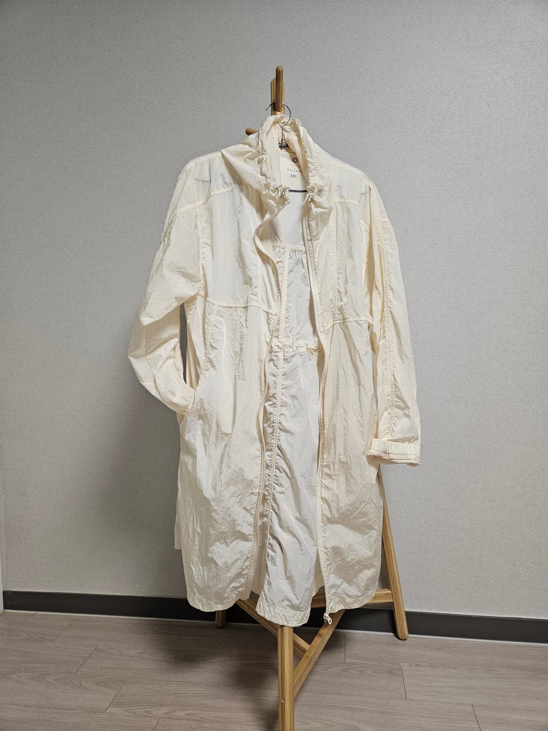 TOPTEN 롱바람막이 상품이미지1