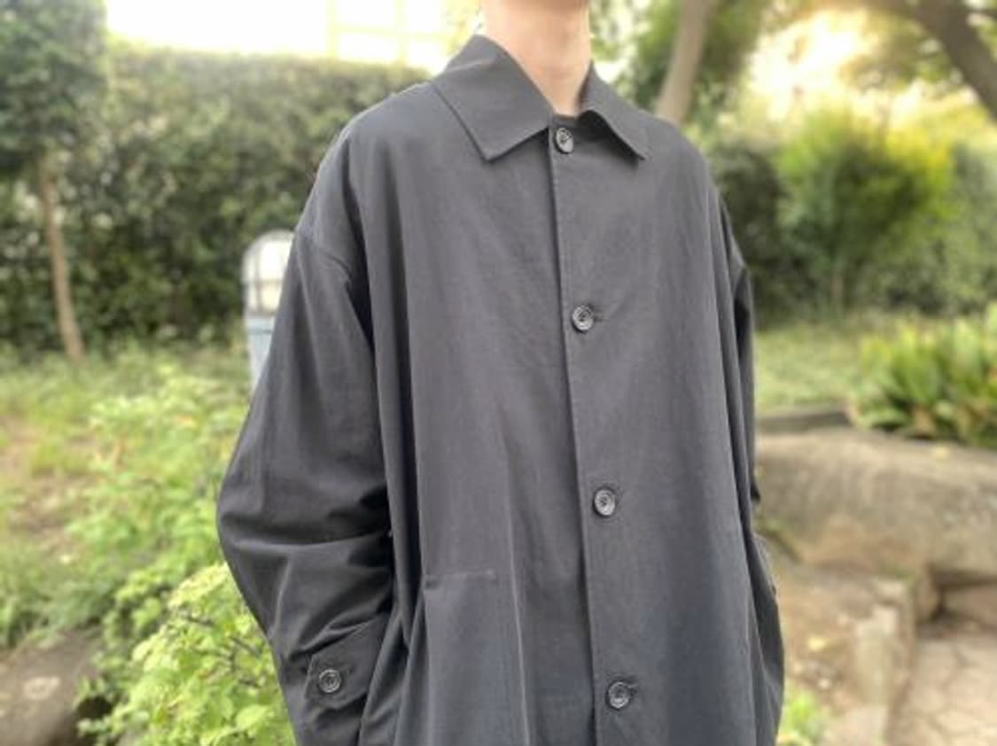 마카웨어 라펠리스 울 셔츠코트 상품이미지1