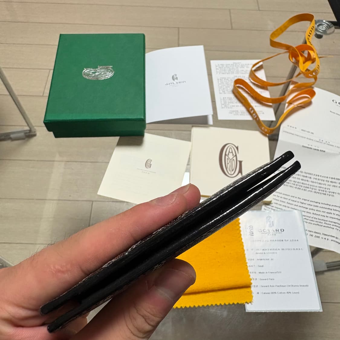 고야드 생피에르 카드지갑 상품이미지4