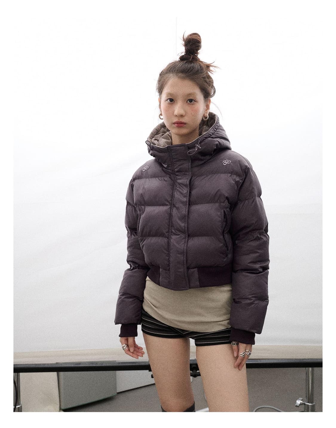 무료배송) Achihara 아치하라 숏패딩 s 상품이미지1