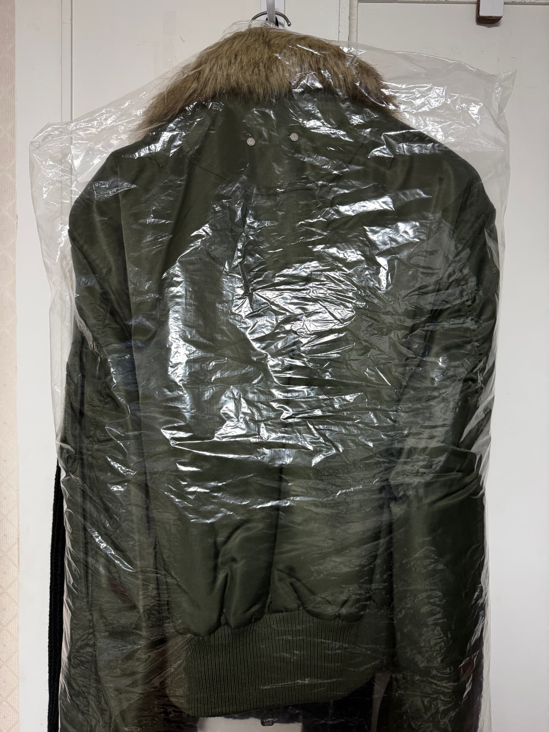 앤더슨벨 퍼카라 MA-1 마원 블루종 카키 L 상품이미지10