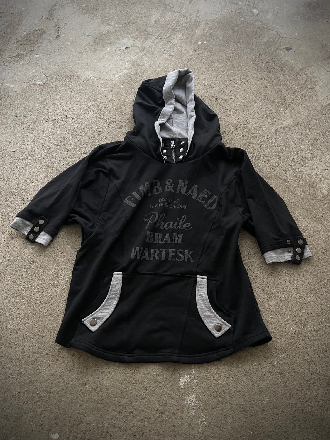 Highneck buckle lettering t 상품이미지1