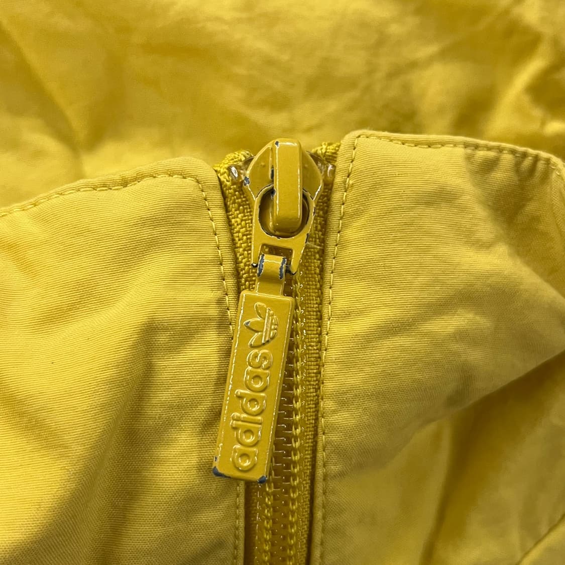 [정품/L] 아디다스 삼선 옐로우 후드 바람막이 b10 상품이미지7