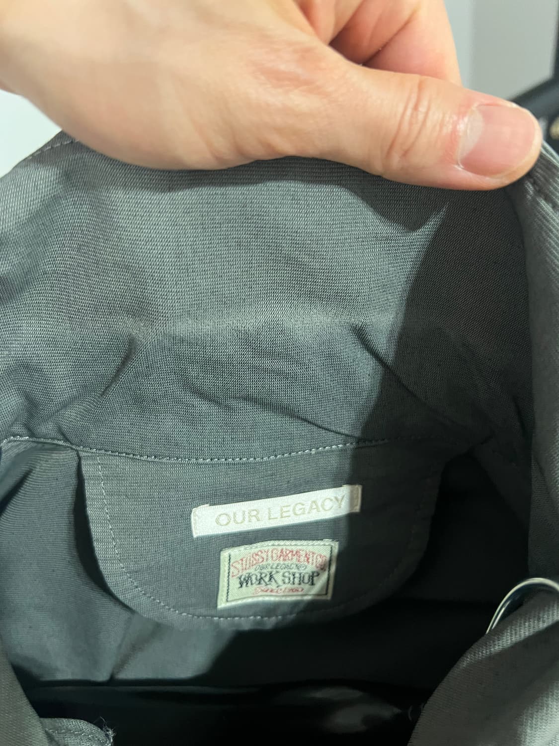 L) 스투시 X 아워레가시 파라레스큐 머드 브라운 자켓 상품이미지7