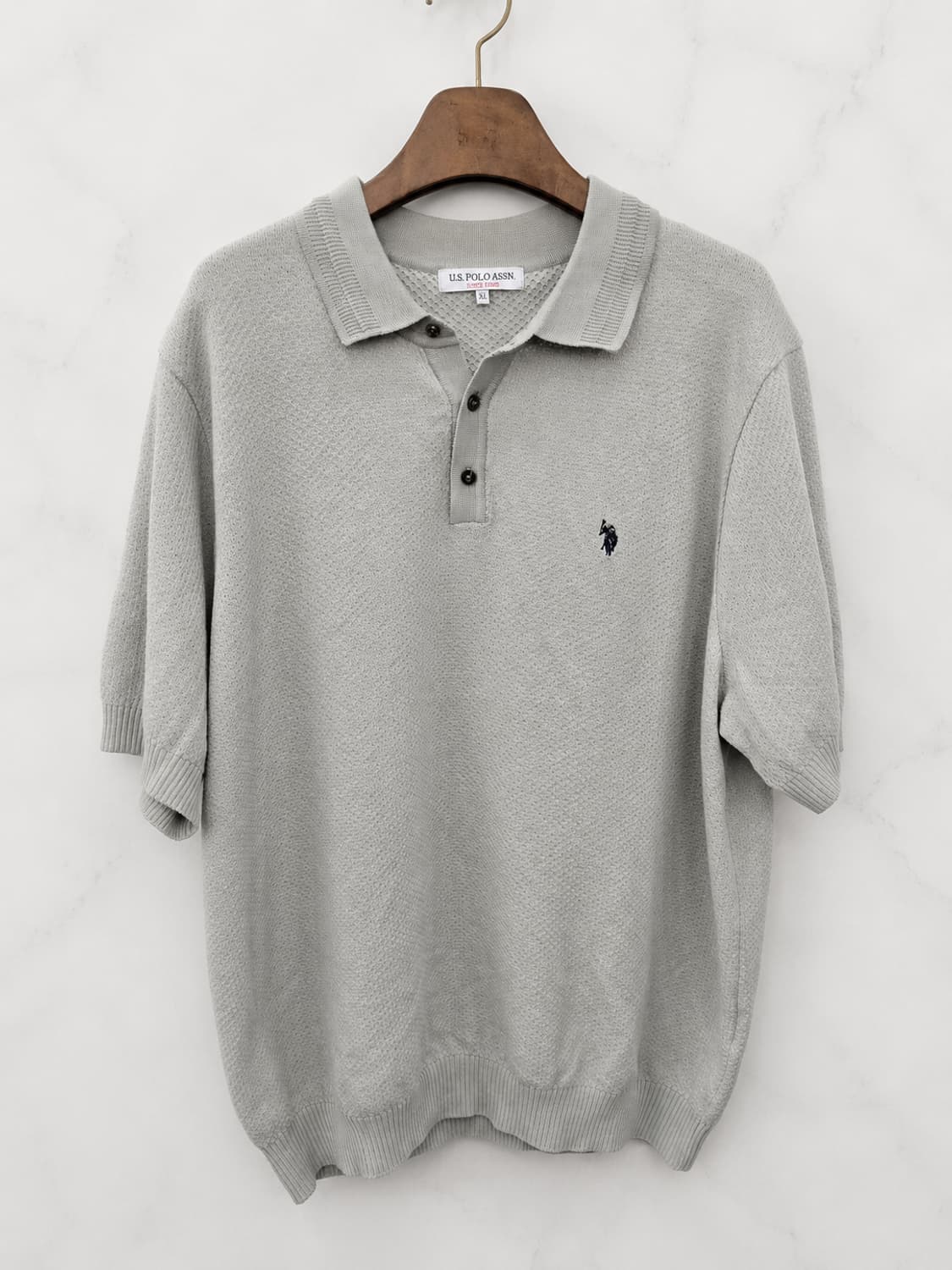 3XL,115 )) U.S POLO ASSN 폴로아센 카라 반팔티셔츠! 상품이미지1