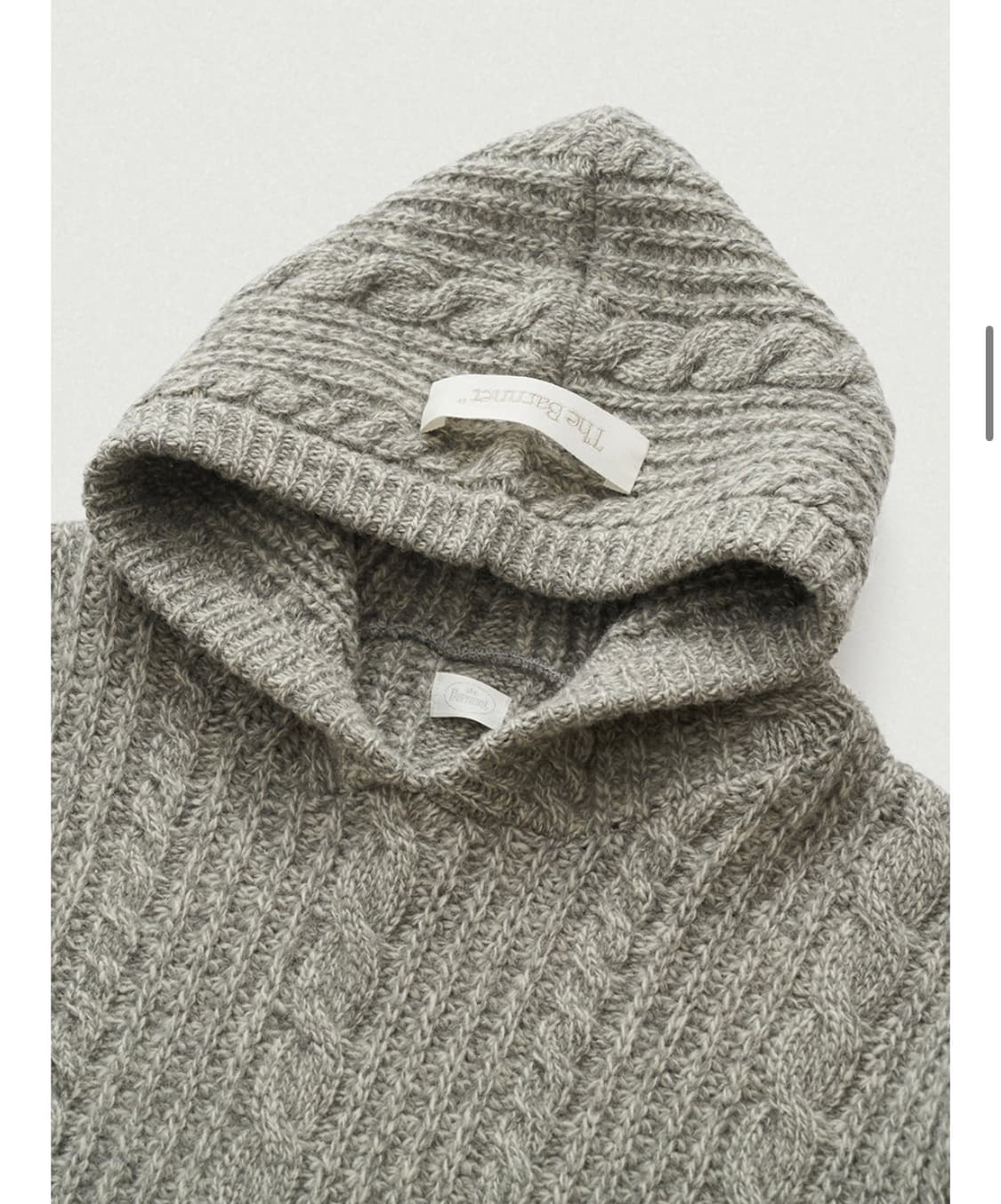 더바넷 니트후드 [택달린 새상품] 상품이미지4