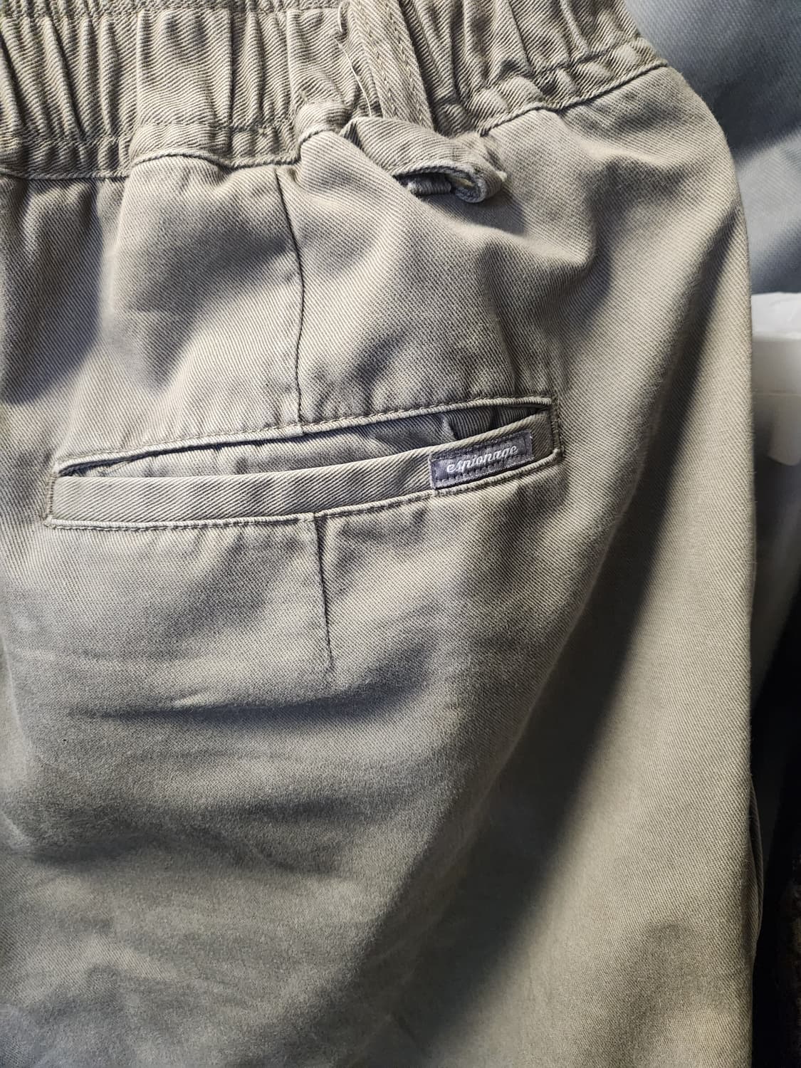 에스피오나지 스케이터 치노 팬츠 다크 베이지 XL 상품이미지3