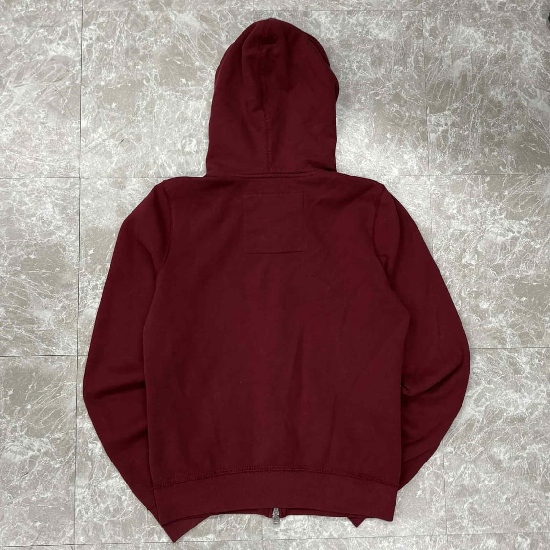 홀리스터 y2k 여리핏 버건디 걸즈 대장급 후드집업 희귀져지(M) 상품이미지3