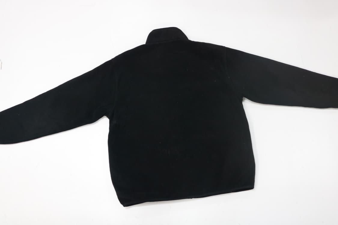 O.E.B Sports 빈티지 블랙 플리스 풀짚업 자켓 (L) 상품이미지6